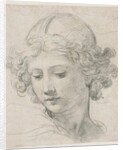 Study for the Head of St. Michael, 1633 by Pietro da Cortona