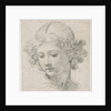 Study for the Head of St. Michael, 1633 by Pietro da Cortona