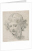 Study for the Head of St. Michael, 1633 by Pietro da Cortona