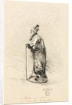 Study for the Magician in 'Conte de Fée', 1800s by Jehan-Georges Vibert