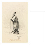 Study for the Magician in 'Conte de Fée', 1800s by Jehan-Georges Vibert