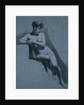 Study of a Nude Woman, Seated Looking to the Right, c. 1810 by Pierre-Paul Prud'hon