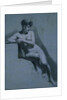 Study of a Nude Woman, Seated Looking to the Right, c. 1810 by Pierre-Paul Prud'hon