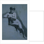 Study of a Nude Woman, Seated Looking to the Right, c. 1810 by Pierre-Paul Prud'hon