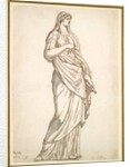 Study of the Sabine Statue from the Villa Medici, c. 1775-1780 by Jacques-Louis David