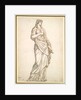Study of the Sabine Statue from the Villa Medici, c. 1775-1780 by Jacques-Louis David