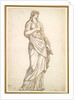 Study of the Sabine Statue from the Villa Medici, c. 1775-1780 by Jacques-Louis David