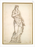 Study of the Sabine Statue from the Villa Medici, c. 1775-1780 by Jacques-Louis David