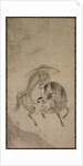 Su Dongpo Riding a Donkey, late 16th to early 17th century by Reietsu