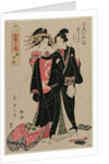 Sugatano of Sugata Ebisuya in the Morning, Hour of the Rabbit…, 1812 by Kikugawa Eizan