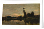 Sunset on the River Oise, 1866 by Charles François Daubigny