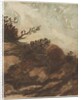 Sunset Over the Hill, last half 1800s by Alphonse Legros