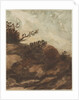 Sunset Over the Hill, last half 1800s by Alphonse Legros