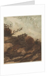 Sunset Over the Hill, last half 1800s by Alphonse Legros
