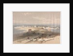 Sur or Tsor, Ancient Tyre from the Isthmus, 1839 by David Roberts