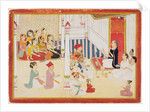 Svetambara Jain Teacher Giving Instruction, c. 1750-60 by Sahib Ram (possibly)
