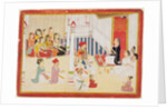 Svetambara Jain Teacher Giving Instruction, c. 1750-60 by Sahib Ram (possibly)