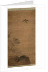 Swallow and Lotus, mid-1200s by Fachang Muqi (attributed to)