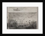 Swamp with Ducks, original impression 1862, printed in 1921 by Charles François Daubigny