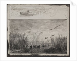 Swamp with Ducks, original impression 1862, printed in 1921 by Charles François Daubigny