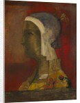 Symbolic Head, c. 1890 by Odilon Redon