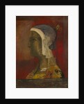Symbolic Head, c. 1890 by Odilon Redon