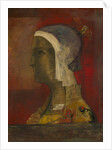 Symbolic Head, c. 1890 by Odilon Redon