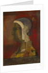 Symbolic Head, c. 1890 by Odilon Redon