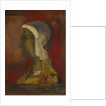 Symbolic Head, c. 1890 by Odilon Redon