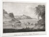 Syrmien, Markt und Ruinen des Schlosses Sharengrad by Jakob Alt