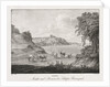 Syrmien, Markt und Ruinen des Schlosses Sharengrad by Jakob Alt