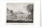 Syrmien, Markt und Ruinen des Schlosses Sharengrad by Jakob Alt