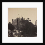 Taj Mahal, Back View of the Rest-House, with Figure, c. 1858-1862 by John Murray