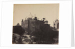 Taj Mahal, Back View of the Rest-House, with Figure, c. 1858-1862 by John Murray