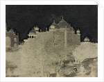 Taj Mahal, Back View of the Rest-House, with Figure, c. 1858-1862 by John Murray