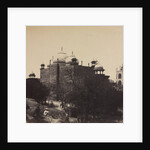 Taj Mahal, Back View of the Rest-House, with Figure, c. 1858-1862 by John Murray