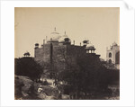 Taj Mahal, Back View of the Rest-House, with Figure, c. 1858-1862 by John Murray