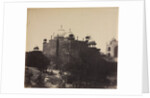 Taj Mahal, Back View of the Rest-House, with Figure, c. 1858-1862 by John Murray