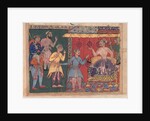 Tales of a Parrot: The Twelfth Night: King Bhojaraja tries in vain to ascertain…, c. 1 by Unknown