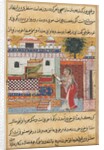 Tales of a Parrot: The Twelfth Night: the parrot addresses Khujasta…, c. 1560 by Unknown