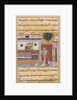 Tales of a Parrot: The Twelfth Night: the parrot addresses Khujasta…, c. 1560 by Unknown