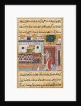 Tales of a Parrot: The Twelfth Night: the parrot addresses Khujasta…, c. 1560 by Unknown