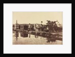 Tank and Temples at Bunshunkuree, c. 1857 by Col. Thomas Biggs; J. Murray