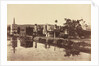 Tank and Temples at Bunshunkuree, c. 1857 by Col. Thomas Biggs; J. Murray