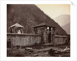 Temple at Naveshera, Kashmir, India, 1864 by Samuel Bourne