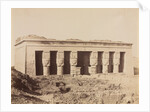 Temple of Dendera,  c. 1870s - 1880s by Antonio Beato
