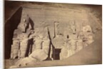Temple of Ramesses II, Abu Simbel, c. 1860s by Antonio Beato