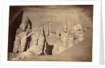 Temple of Ramesses II, Abu Simbel, c. 1860s by Antonio Beato