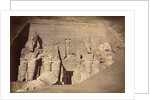 Temple of Ramesses II, Abu Simbel, c. 1860s by Antonio Beato