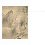 Ten Thousand Bamboos in the Mist and Rain, 1847 by Tsubaki Chinzan